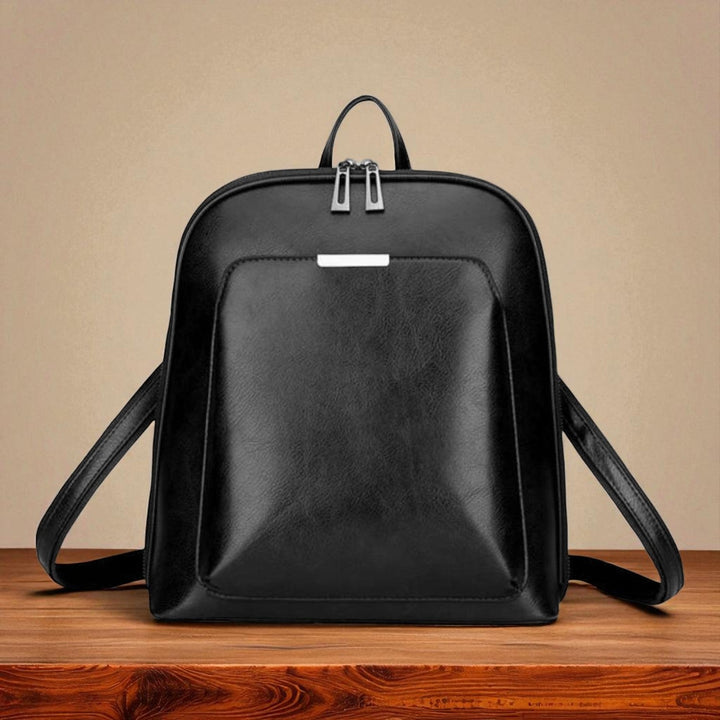 Mochila clássica com fecho duplo – design elegante