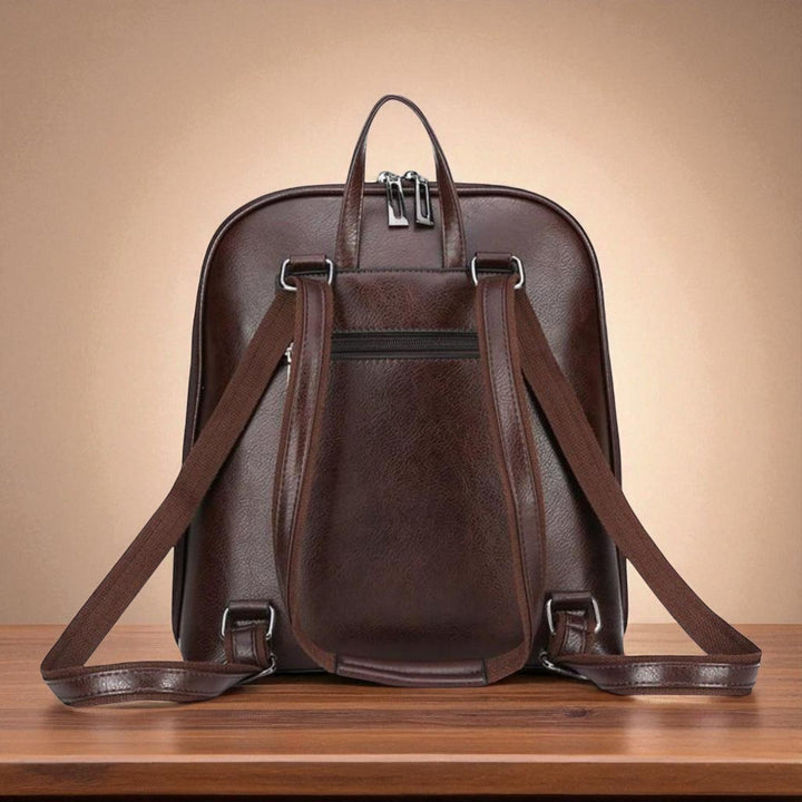 Mochila clássica com fecho duplo – design elegante