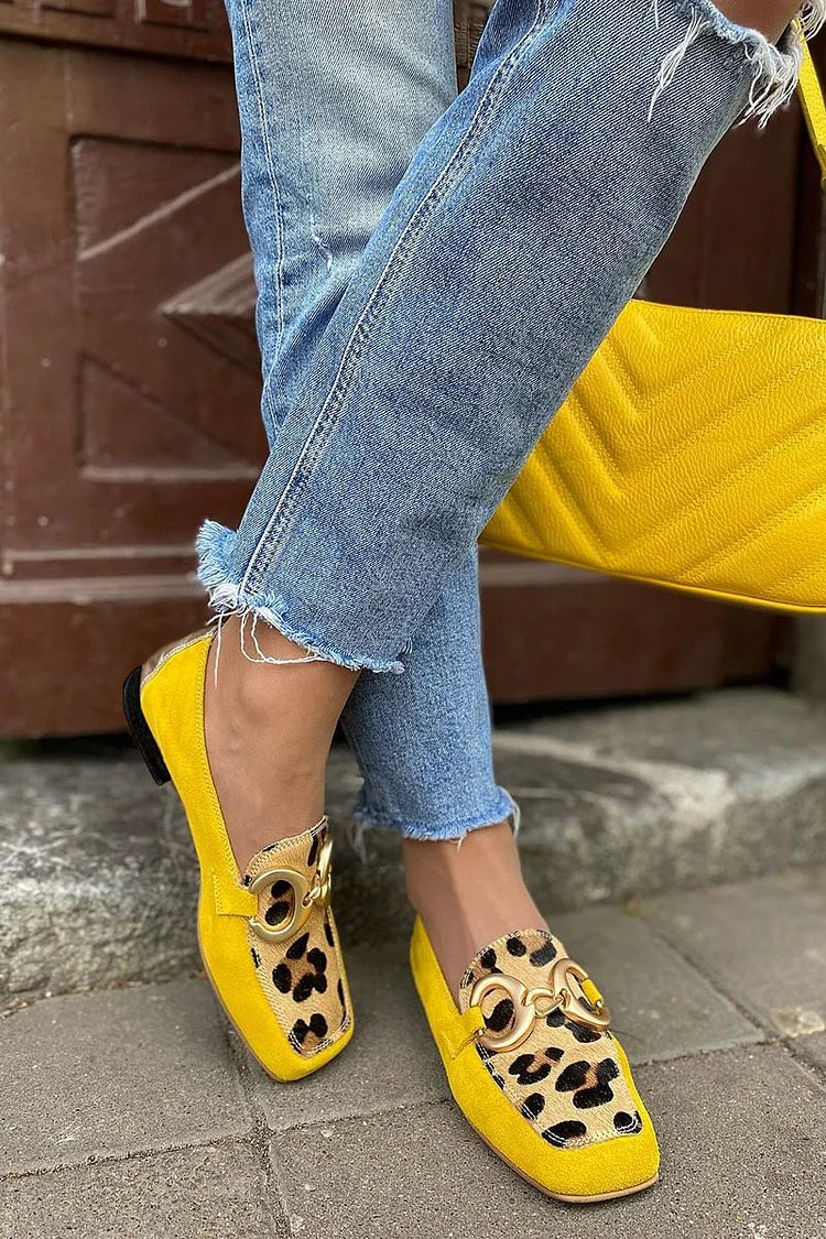 STELLE - Mocasins com padrão animal