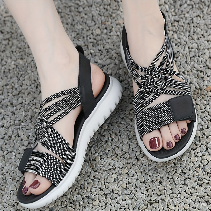 Soline | Sandálias Sport-Chic com Sola Alta