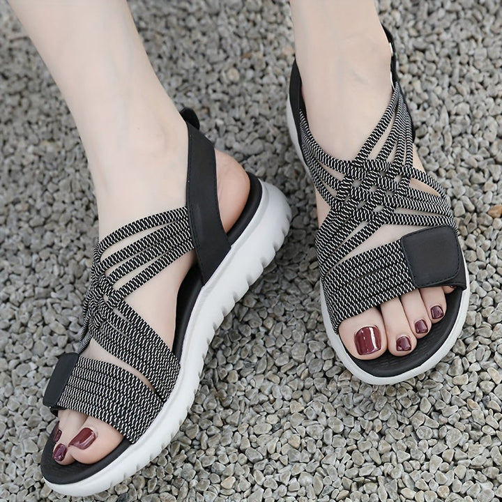 Soline | Sandálias Sport-Chic com Sola Alta