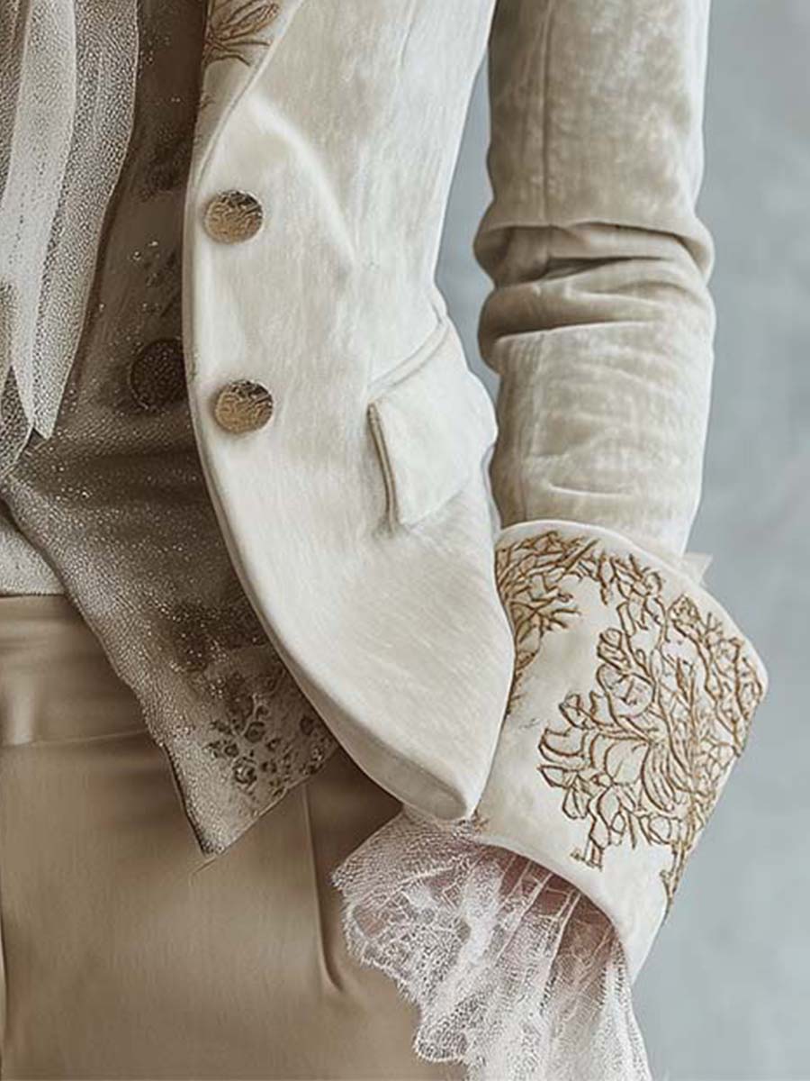 Guinevere | Blazer Tailored Bordado