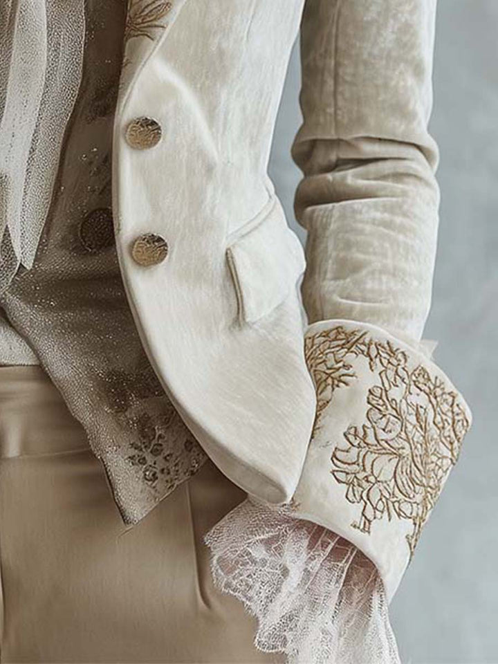 Guinevere | Blazer Tailored Bordado