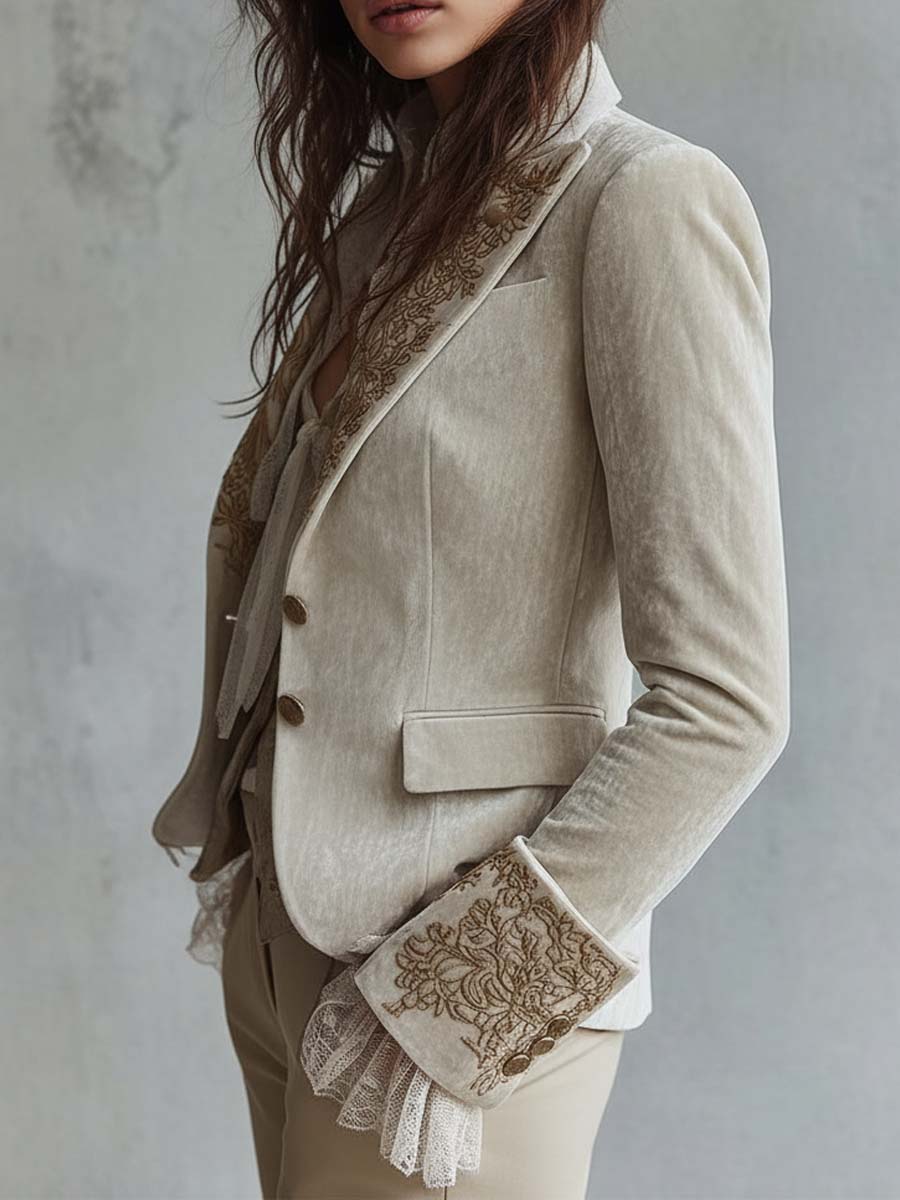 Guinevere | Blazer Tailored Bordado