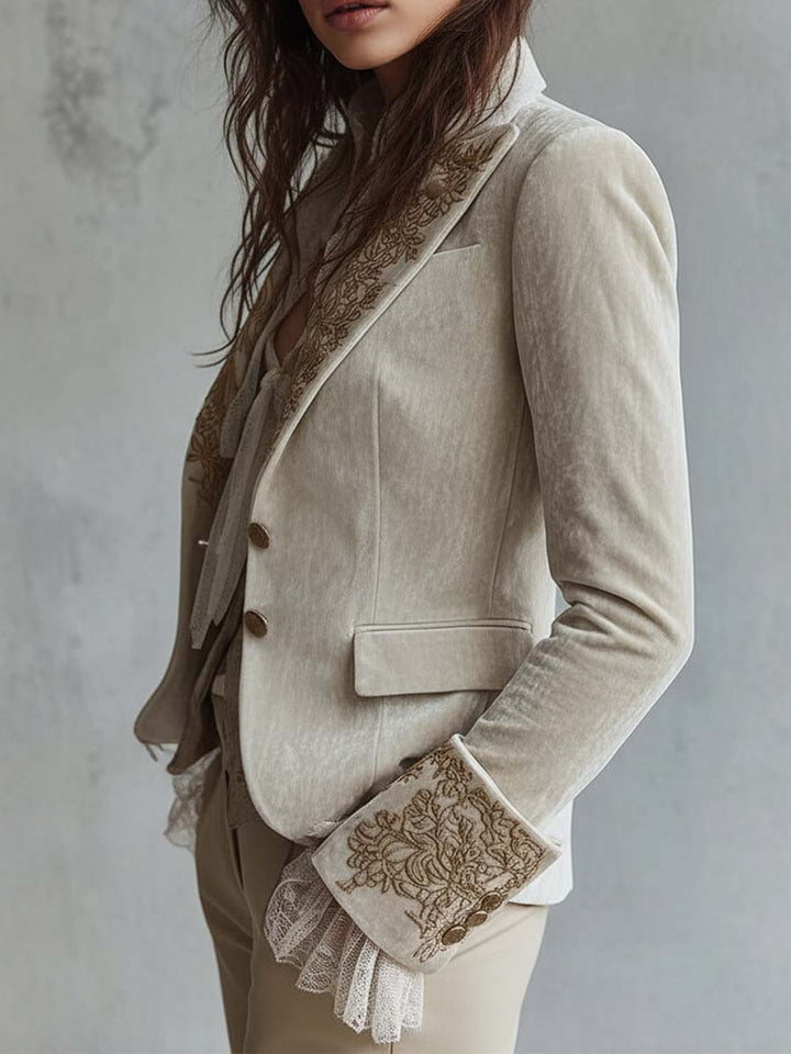 Guinevere | Blazer Tailored Bordado