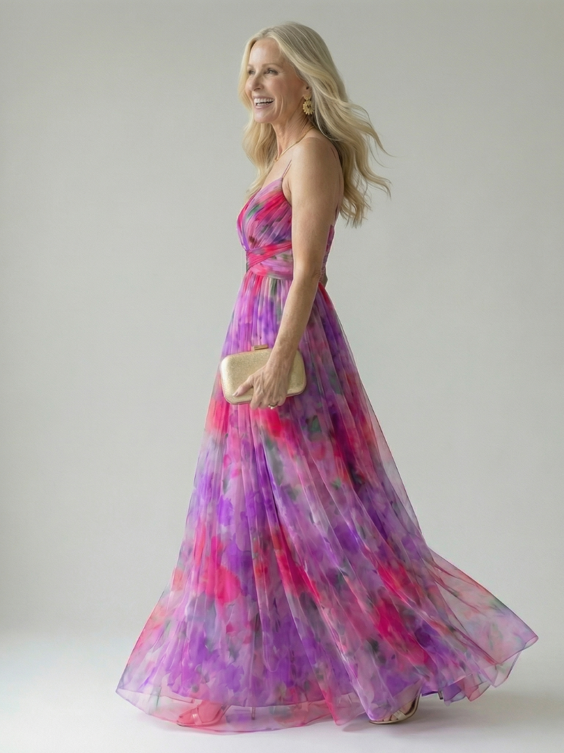 Isel | Vestido Maxi com Envoltura Suave