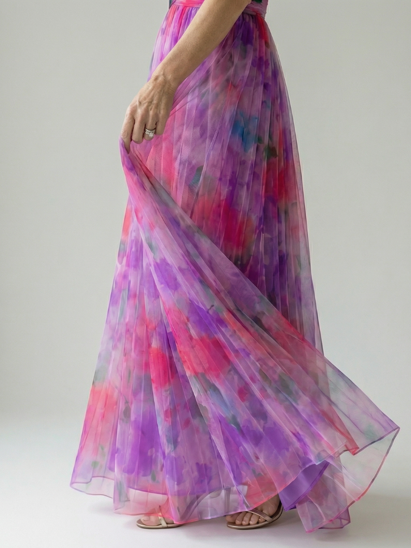Isel | Vestido Maxi com Envoltura Suave