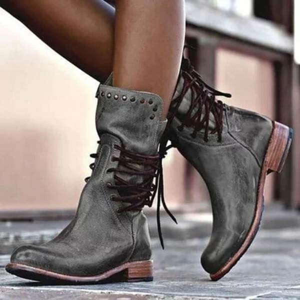 Ciss | Botas Vintage com Atacadores