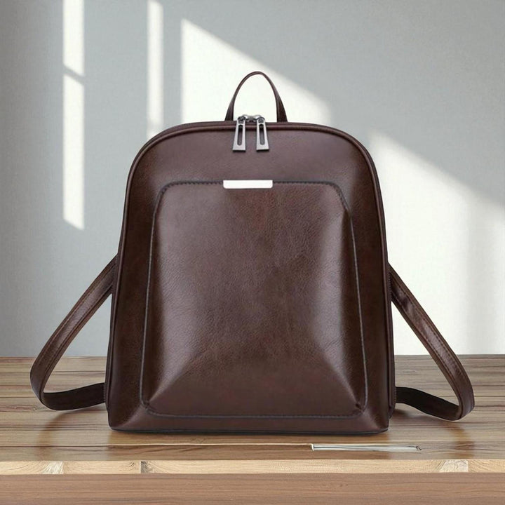 Mochila clássica com fecho duplo – design elegante