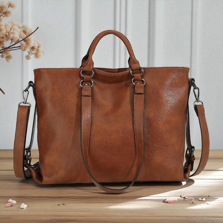 Elegância Clássica Charlotte | Bolsos Tote Vintage