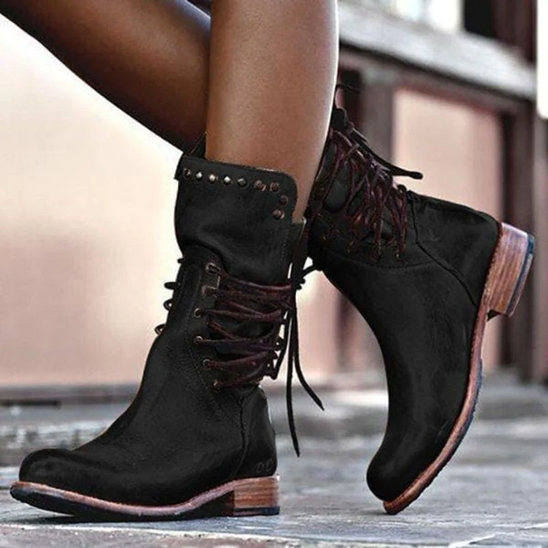 Ciss | Botas Vintage com Atacadores