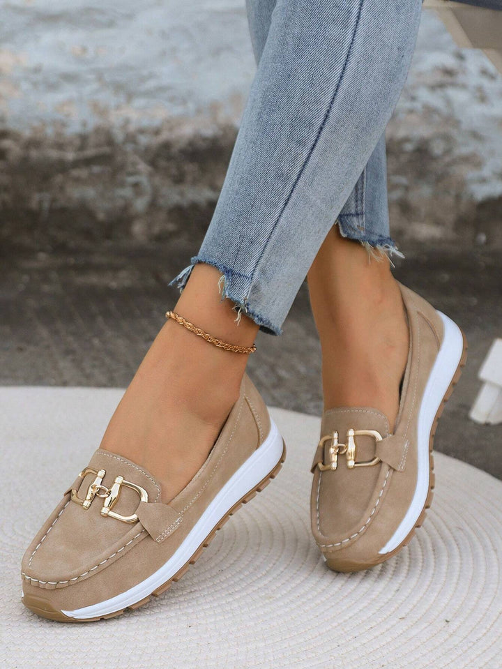 Ellie - Mocasins planos com fivela