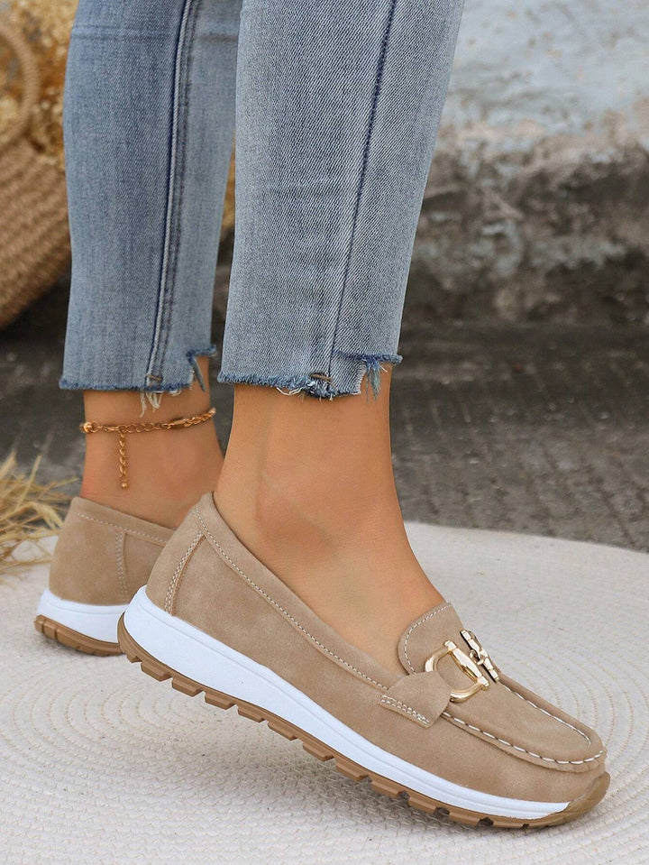 Ellie - Mocasins planos com fivela