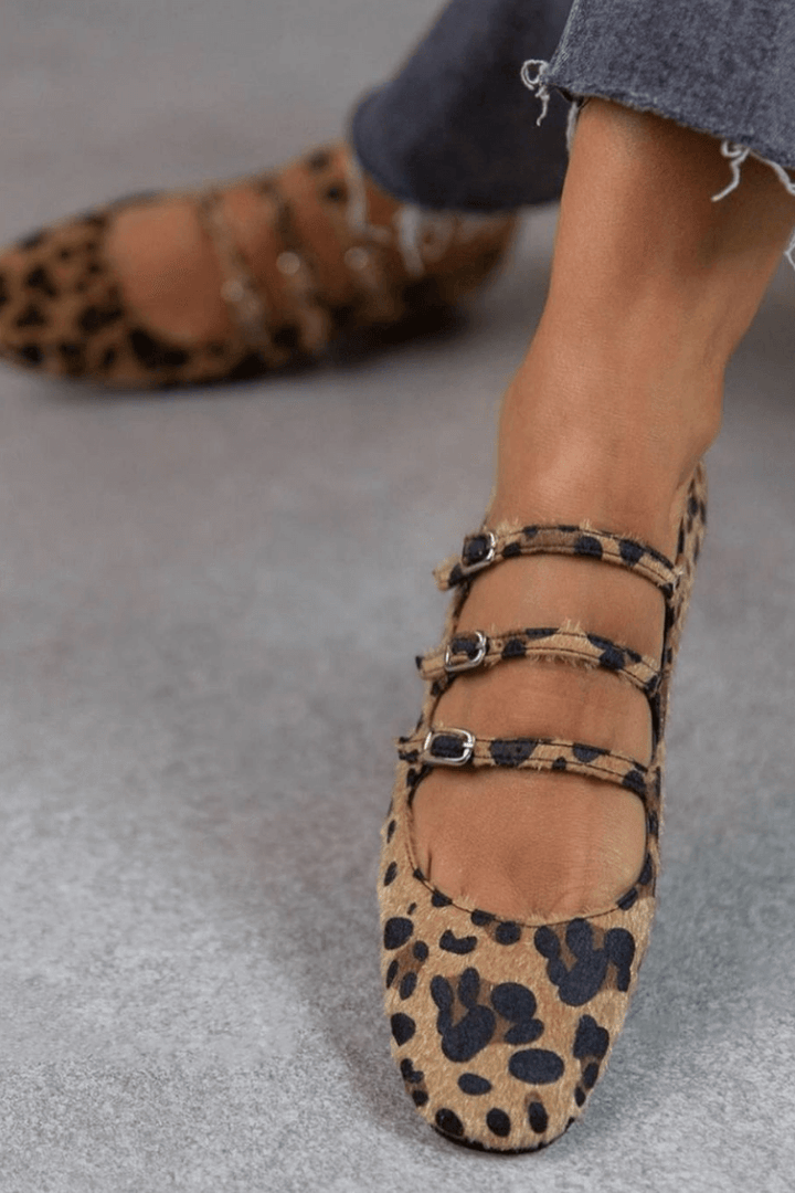 BALLERINAS COM ANIMALPRINT