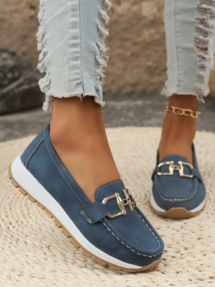 Ellie - Mocasins planos com fivela