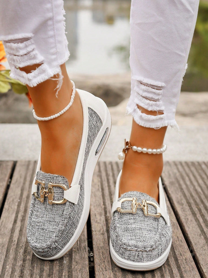 Ellie - Mocasins planos com fivela