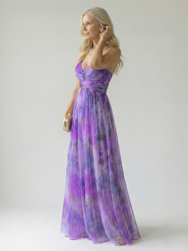 Isel | Vestido Maxi com Envoltura Suave