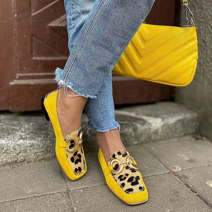 STELLE - Mocasins com padrão animal