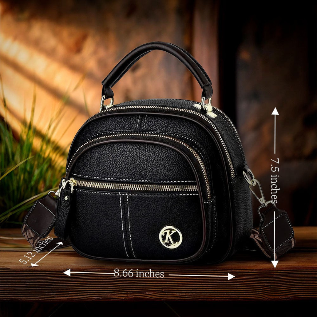 Elegância Atemporal Aya | Bolsa de mão elegante com alça