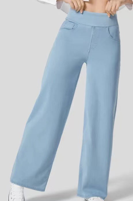 Solène - Jeans de Perna Larga Fit Relaxado