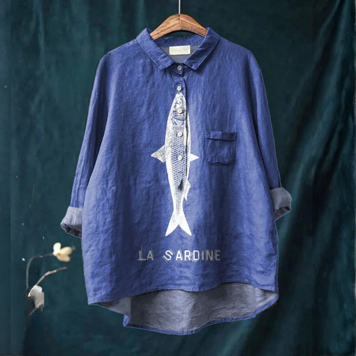 Lily | T-Shirt Gráfica Sardinha