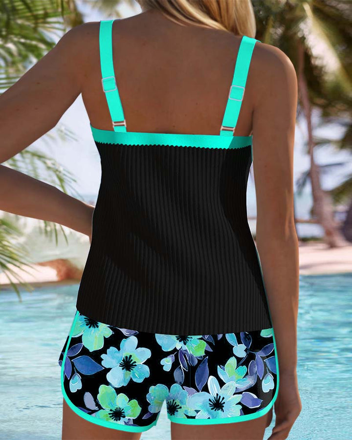 Bloom | Conjunto de Tankini Elegante de Duas Peças