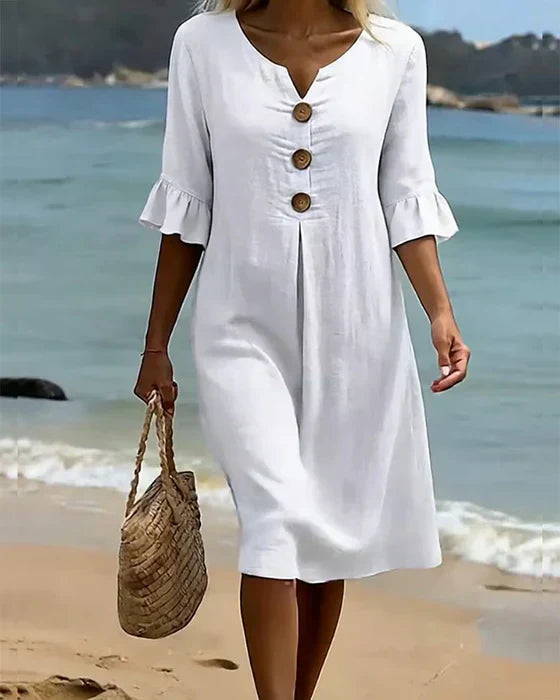 Vestido informal de mulher.