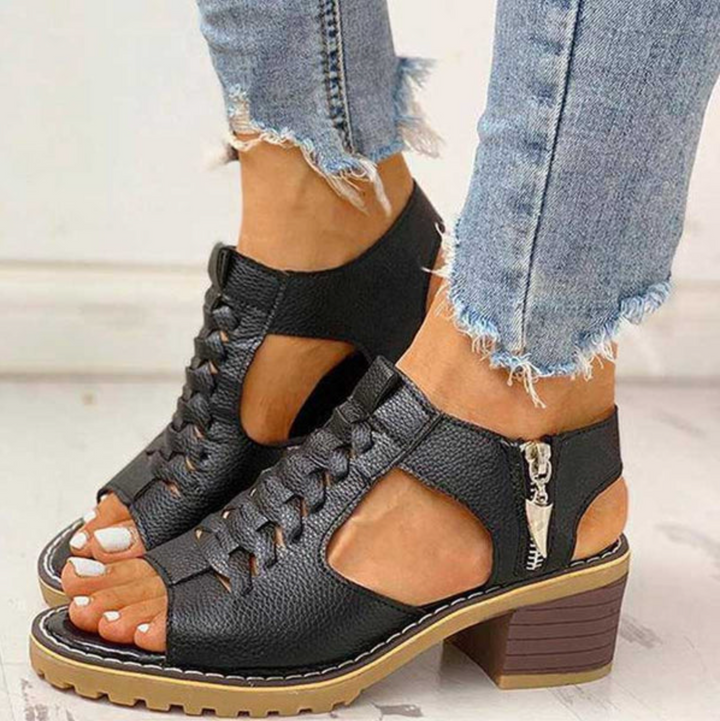 Ouida™ Sandálias Elegantes de Salto Alto