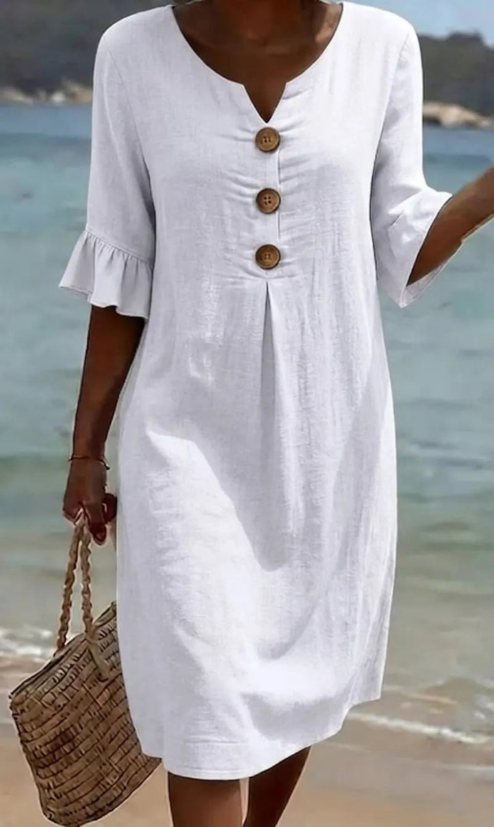 Vestido informal de mulher.