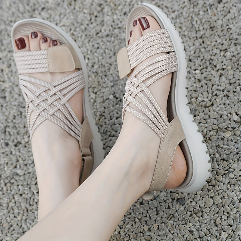 Soline | Sandálias Sport-Chic com Sola Alta