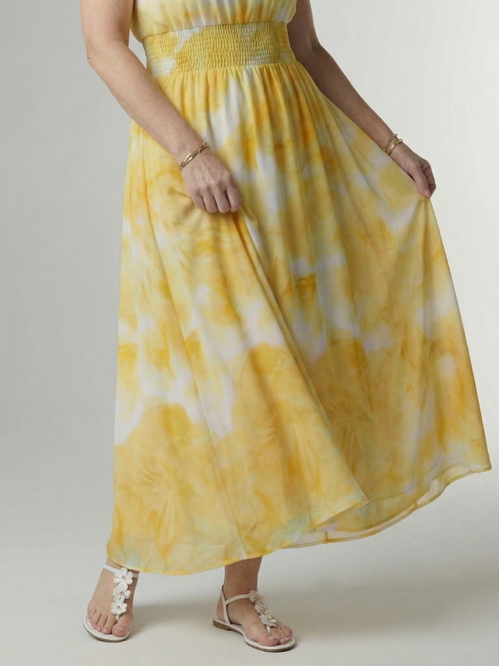 Sylin | Vestido Midi com Decote Halter