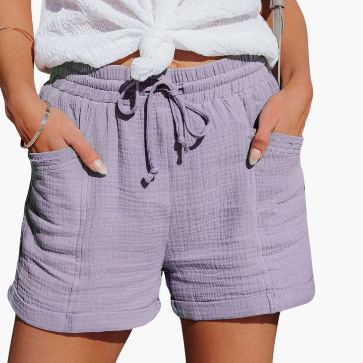 Emma | Calções Casuais Elegantes com Cinta Ajustável