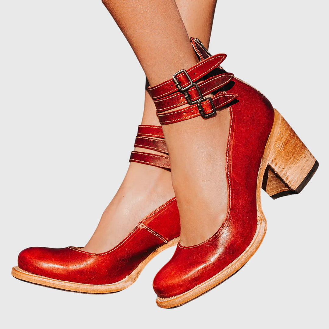 Nina™ | Sapatos de Salto Elegantes e Confortáveis
