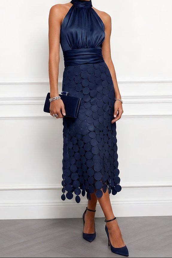 Celine | Vestido Midi Elegante para Cerimónias