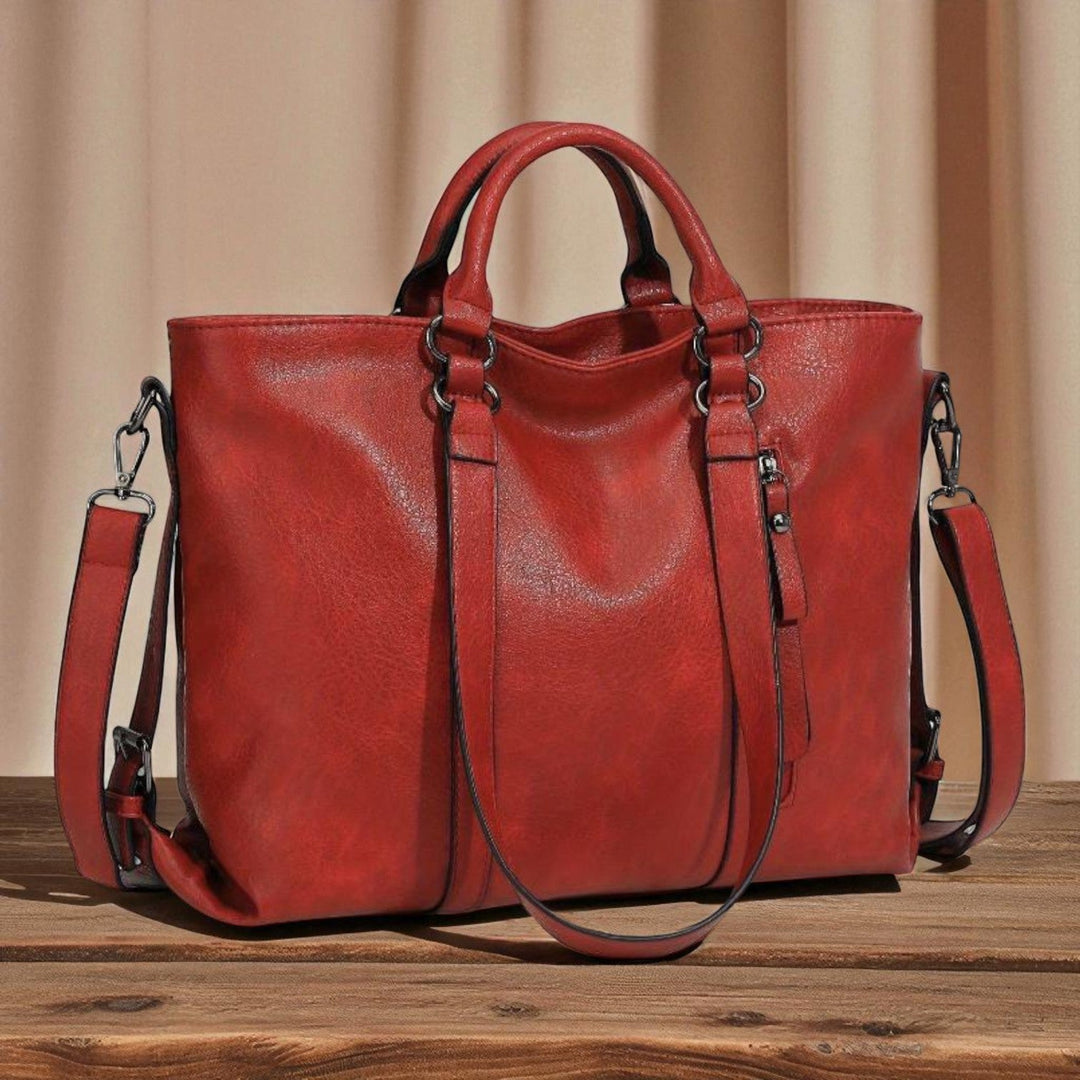 Elegância Clássica Charlotte | Bolsos Tote Vintage