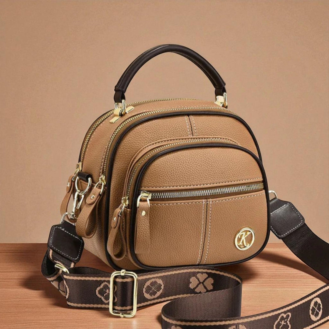 Elegância Atemporal Aya | Bolsa de mão elegante com alça