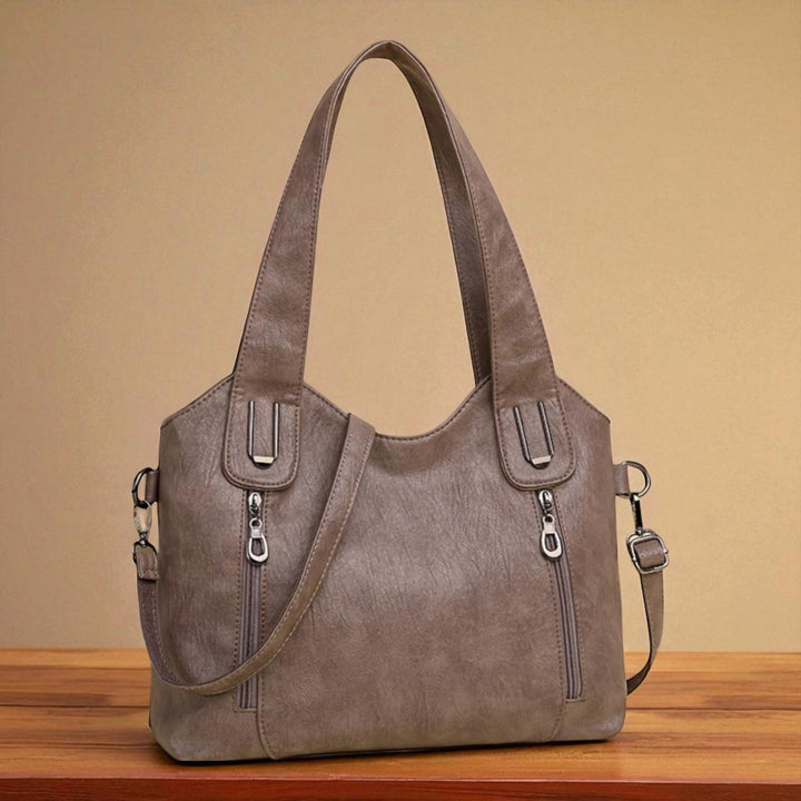 Bolso de mão retro para documentos
