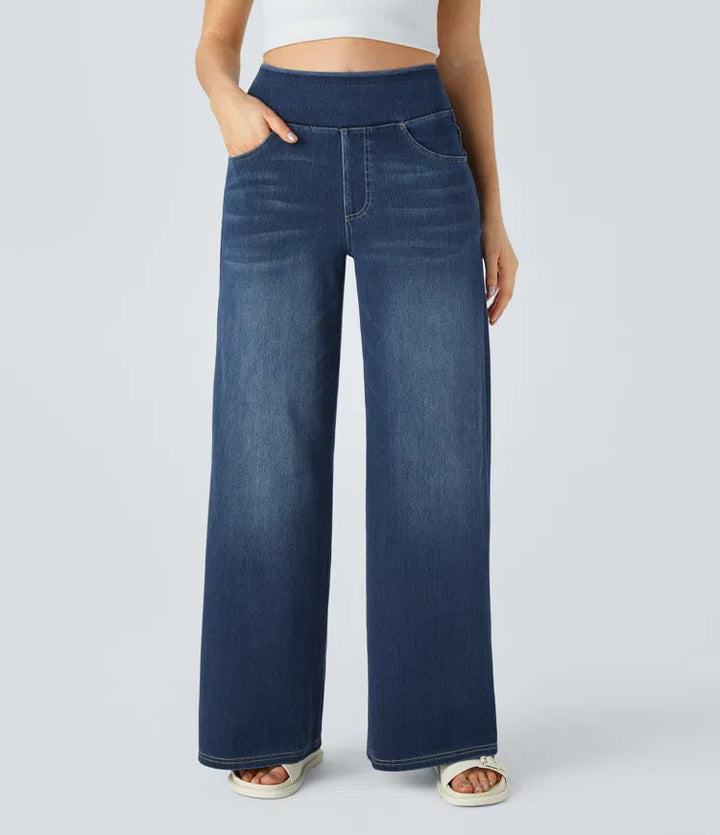 Solène - Jeans de Perna Larga Fit Relaxado