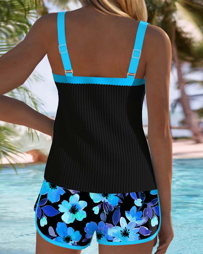 Bloom | Conjunto de Tankini Elegante de Duas Peças