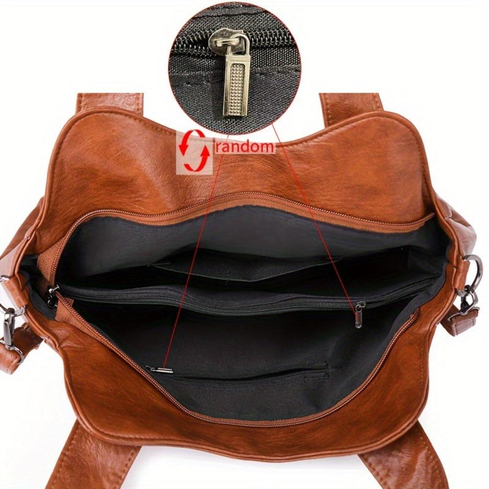 Bolso de mão retro para documentos