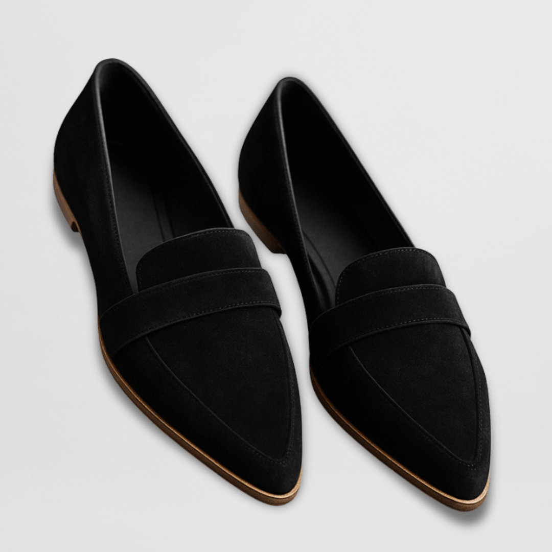 Helen - Mocasins de camurça suave