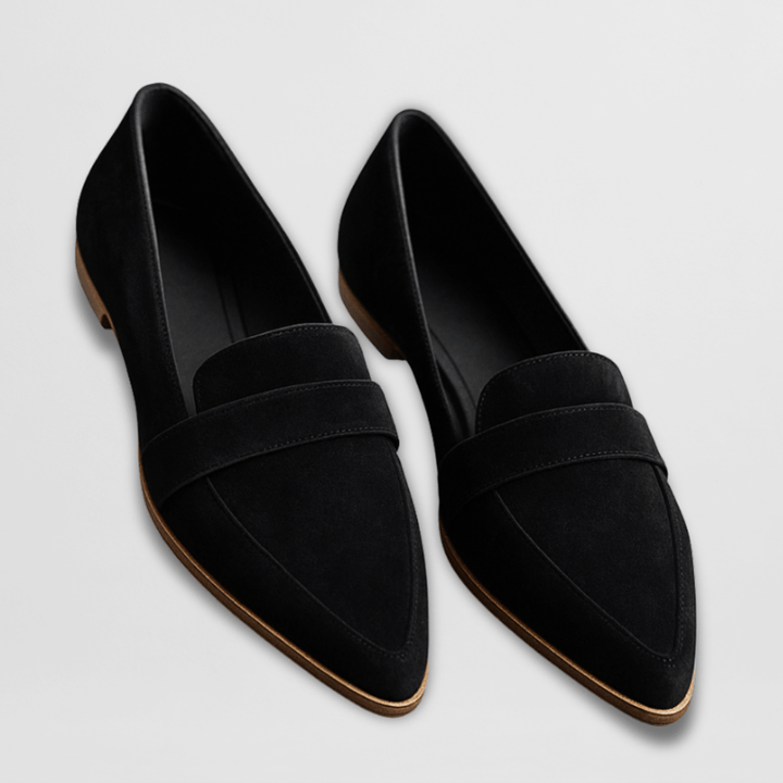 Helen - Mocasins de camurça suave