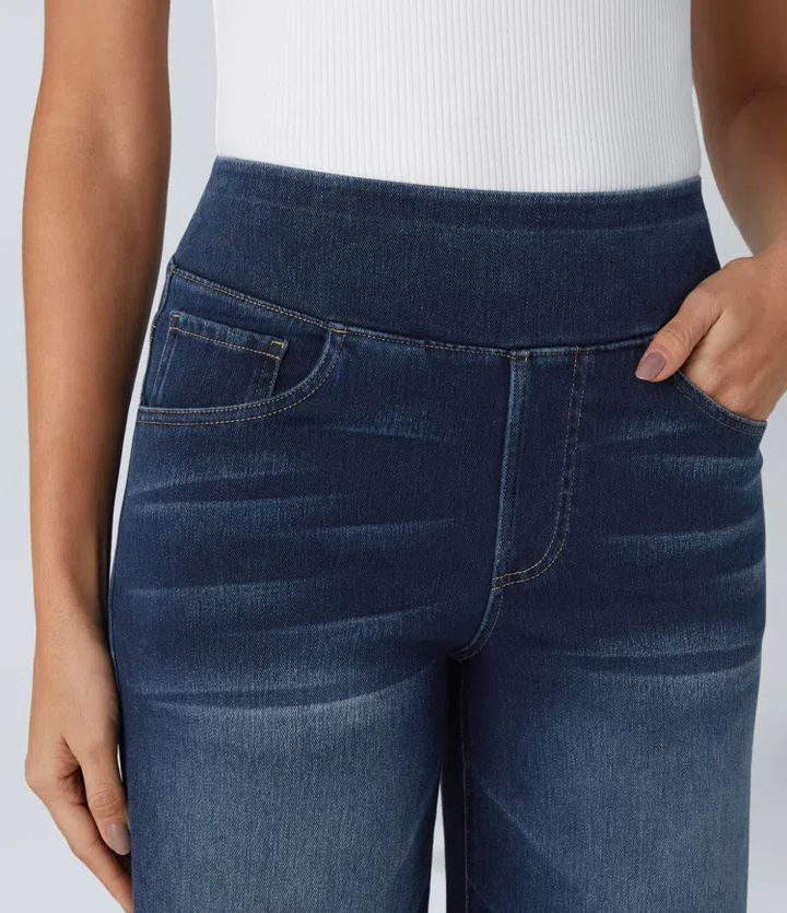 Solène - Jeans de Perna Larga Fit Relaxado