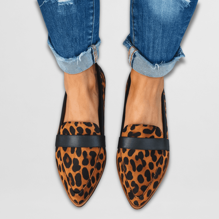 Helen - Mocasins de camurça suave