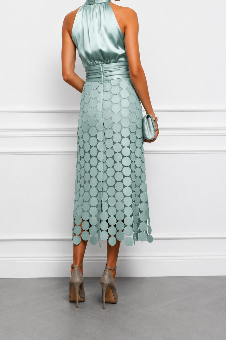 Celine | Vestido Midi Elegante para Cerimónias