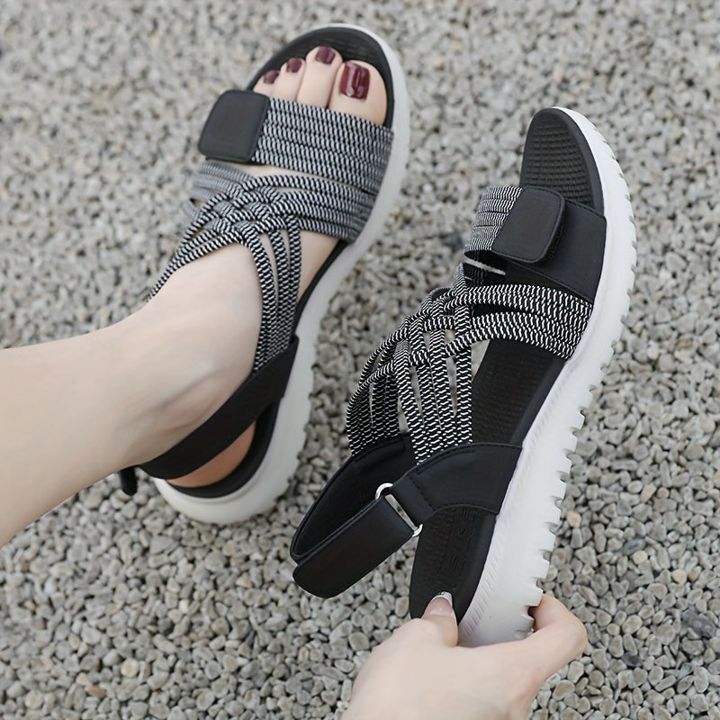 Soline | Sandálias Sport-Chic com Sola Alta
