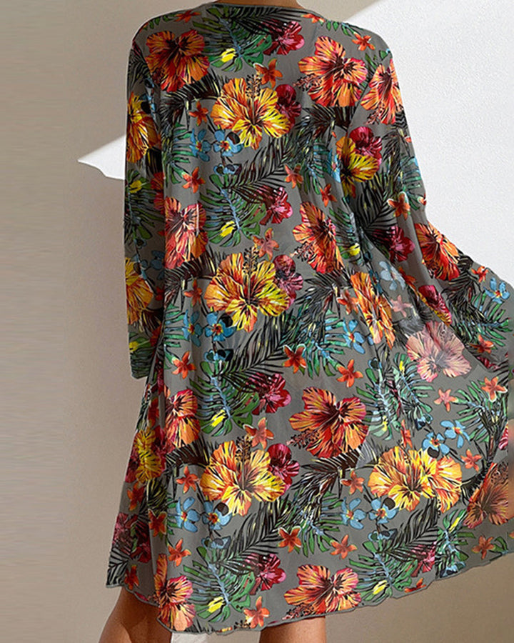 Glenda - Biquíni com Saia de Flores