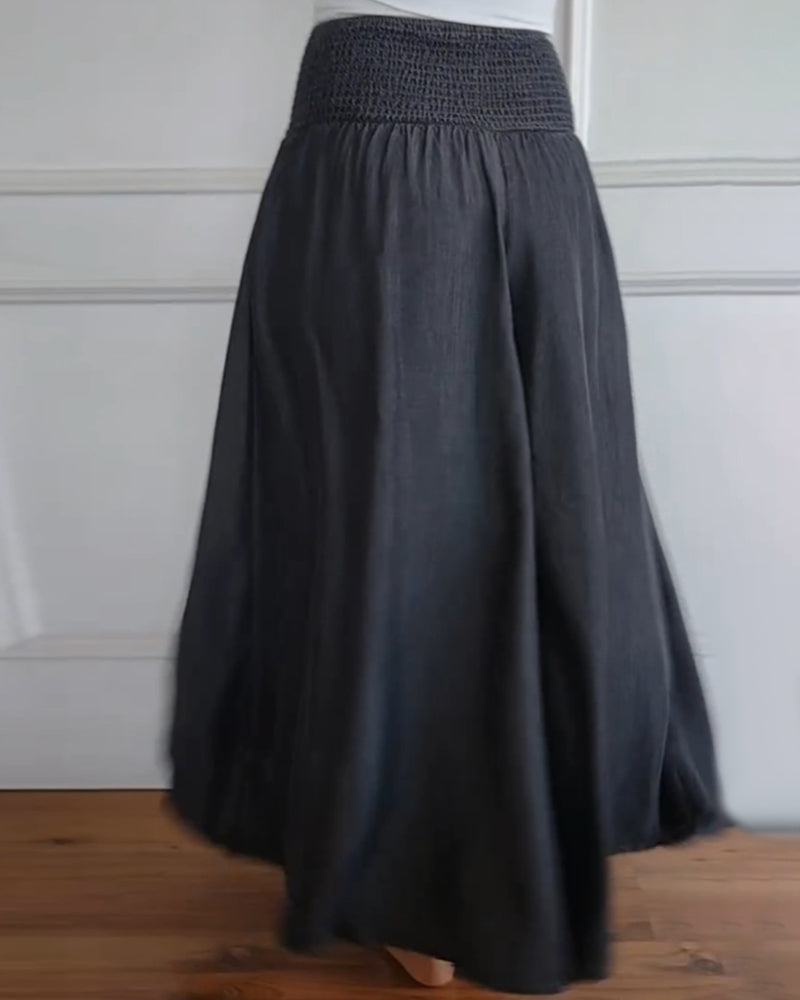 Jasper | Calças de Cintura Alta Smock