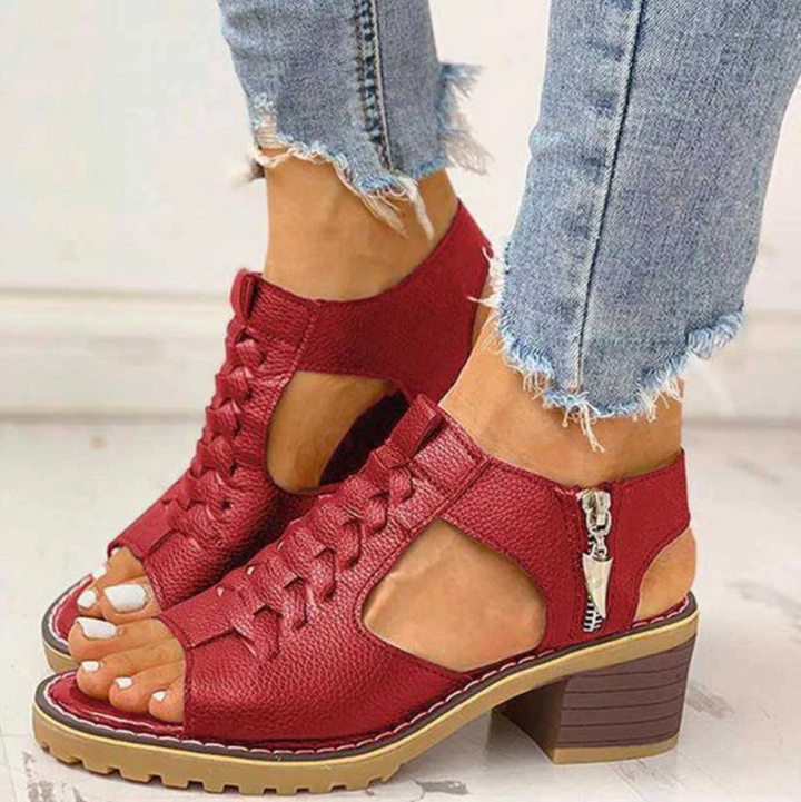 Ouida™ Sandálias Elegantes de Salto Alto