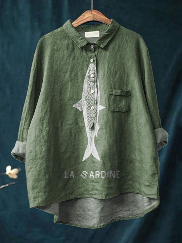 Lily | T-Shirt Gráfica Sardinha